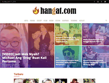 Tablet Screenshot of hangat.com